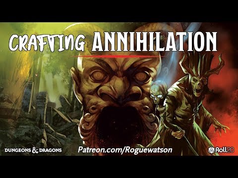 dungeons and dragons cartoon Crafting Annihilation 08/29/19