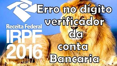 O que quer dizer dígito verificador inválido?