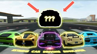 Extreme Car Driving Simulator I All Supercars  Vs This Car ??? I Drag Race