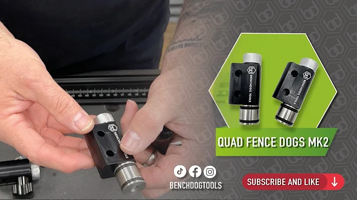 The New Benchdog Tools Quad Fence Dogs MK2 Demonstration