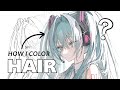 透明感のある髪の塗り方【厚塗り】｜CLIP STUDIO PAINT