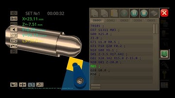 taper radius ek sath program with practical
