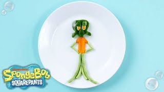 Create Your Own Food: Squidward 🥕 Kitchen Secrets | SpongeBob