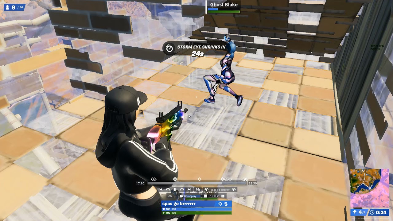 I killed Ghost Blake