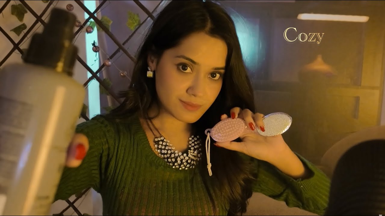 Cozy Night: Indulging in Comfort & Soft ASMR Pampering💤🩷