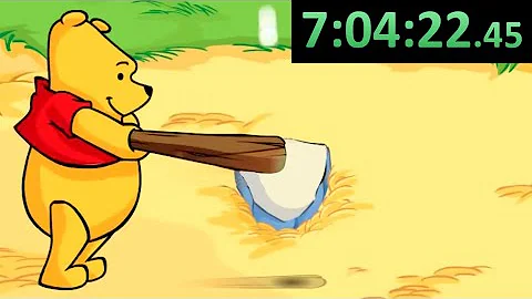 The Video Ends When I Beat Winnie the Pooh Homerun...