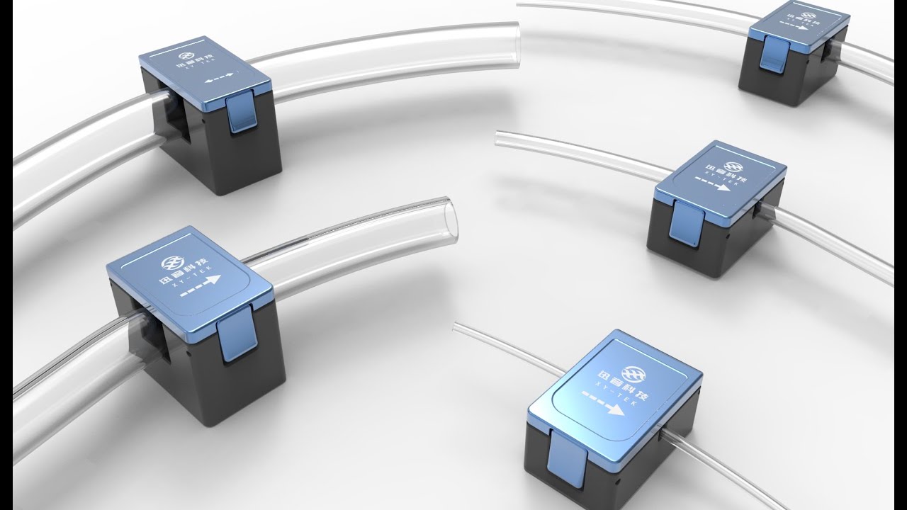 CG series Clamp on  Flow Sensor Set up with Flow Viewer  Software