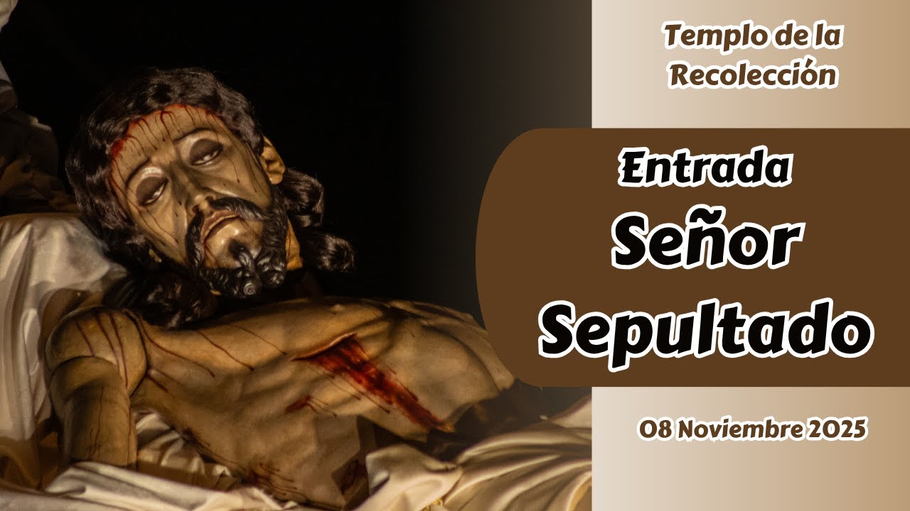 En Vivo Entrada Procesión Sepultado Recolección | Velación Noviembre 2025