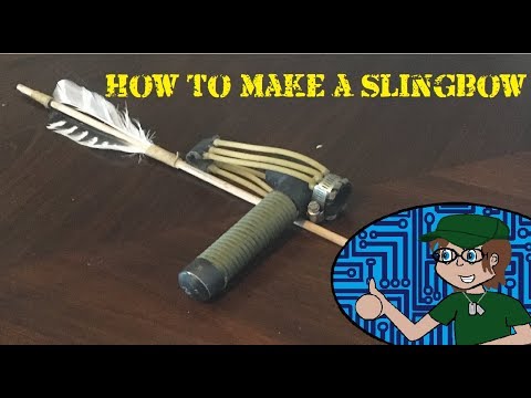 Como fazer um arco de estilingue / Kit de sobrevivência