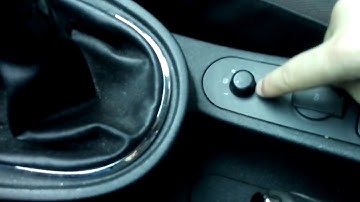 Seat Leon 2005 a 2012 recolher retrovisores /how to automatically collect mirrors