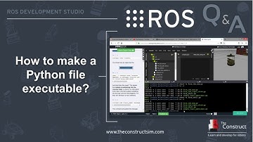 [ROS Q&A] 147 - How to make a Python file executable?