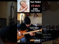 Van Halen I'll Wait Guitar Solo with TAB #1984 #eddievanhalen #shorts