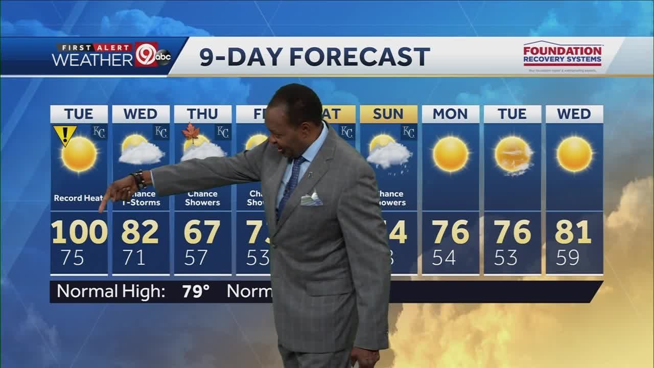 Record-high temperatures expected Tuesday - YouTube