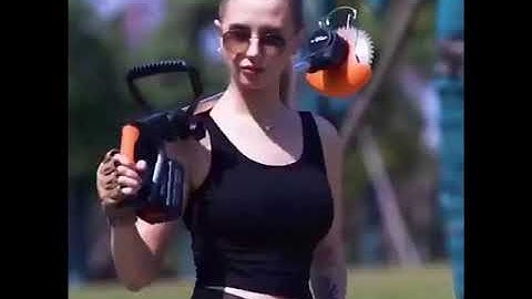 Máy cắt cỏ cầm tay mini LAPUSEN 2 pin, máy cắt cỏ chạy bằng pin 36V động cơ khỏe bảo hành 12 tháng