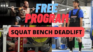 FREE Powerlifting Program - Tao of Stefan