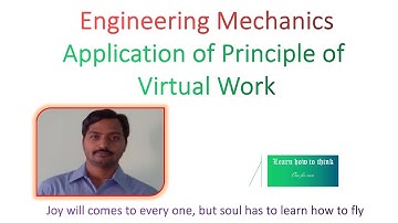 Lecture 72: Application of Virtual Work