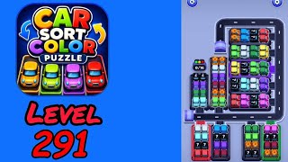 Car Sort Color Puzzle Level 291 Walkthrough