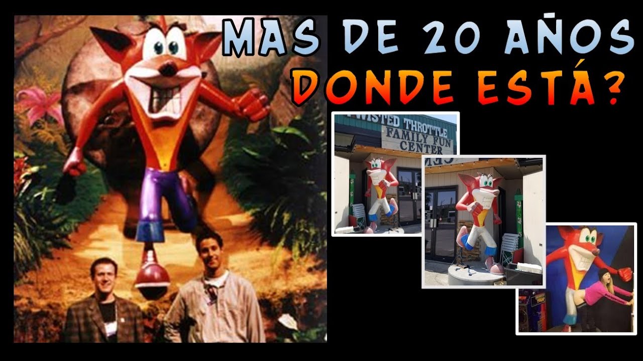La Estatua de Crash Bandicoot Perdida hace más de 20 Años -  KVN (feat Mani)