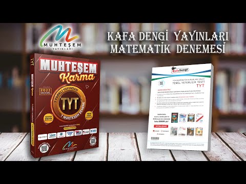 MUHTEŞEM KARMA - 2022 - TYT - KAFADENGİ YAYINLARI - MATEMATİK DENEMESİ