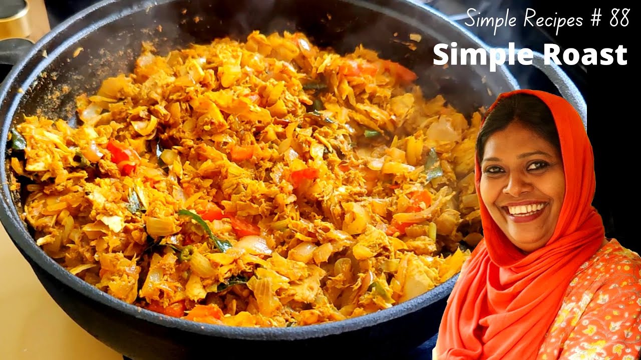 Tuna Masala Roast Tin Fish Curry Quick & Easy Salu Simple Recipes