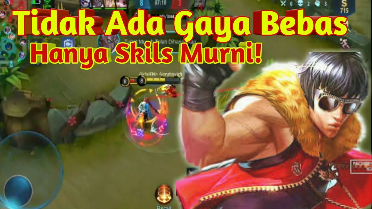 Tidak ada gaya bebas hanya Murni Skills|Chou Damage |ChouHipHopBoy