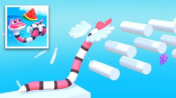 Gravity Noodle by Voodoo Android,iOS Gameplay 🐍🐍