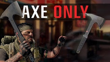 Throwing Axe ONLY - Call of Duty Tomahawk / Combat Axe challenge