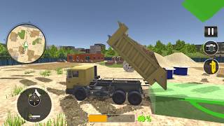 Heavy construction machines - truck driving simulator - Android GamePlay hd screenshot 2