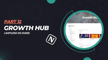 How to Manage Your Personal Growth in Notion using Growth Hub - Limitless OS Template Guide 12