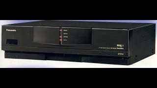 Panasonic NV-HS800 S-VHS восстановление винтажного видеомагнитофона