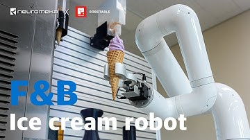 Demonstration of Ice cream robot
