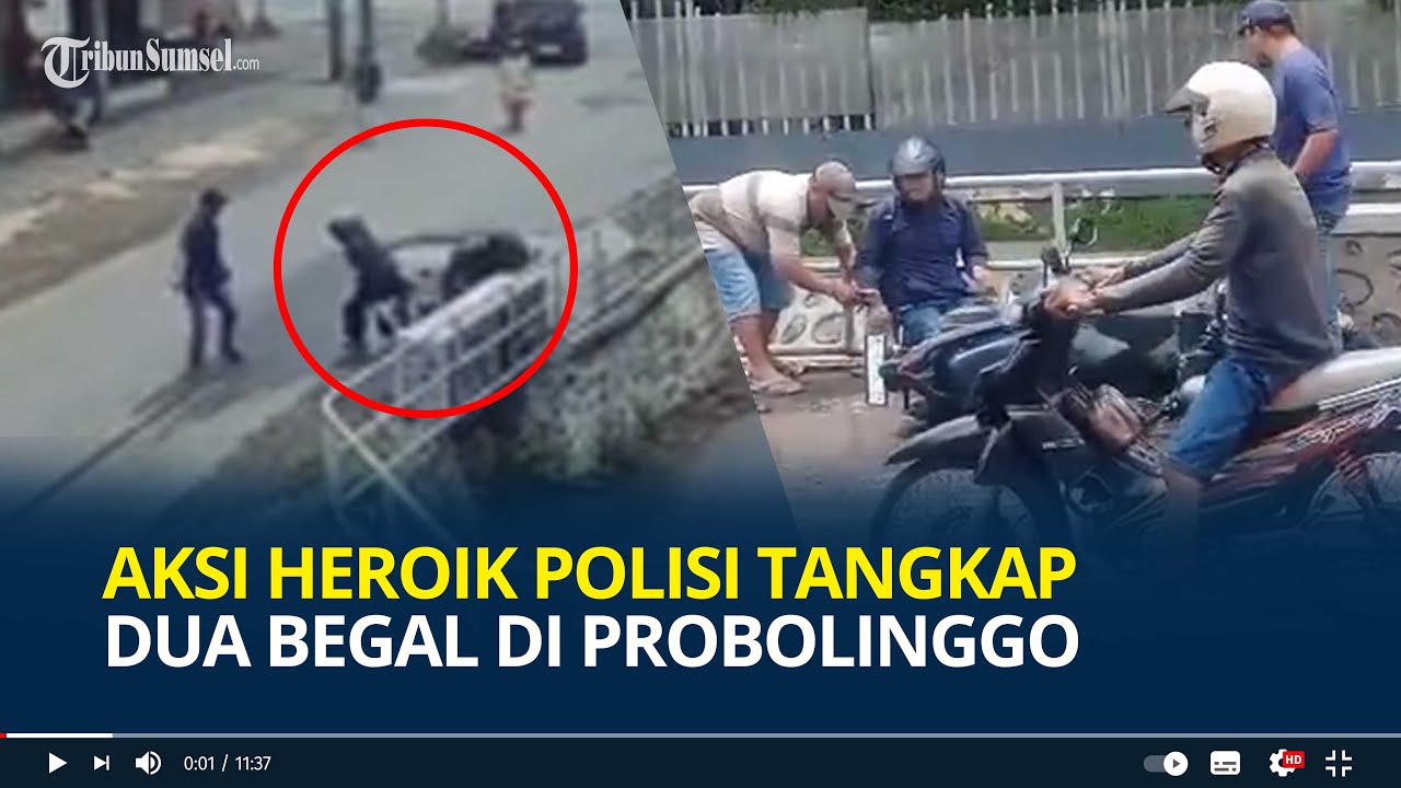 Aksi Heroik Polisi Tangkap Dua Begal di Probolinggo saat Melintas, Tembak Pelaku hingga Tak Berkutik