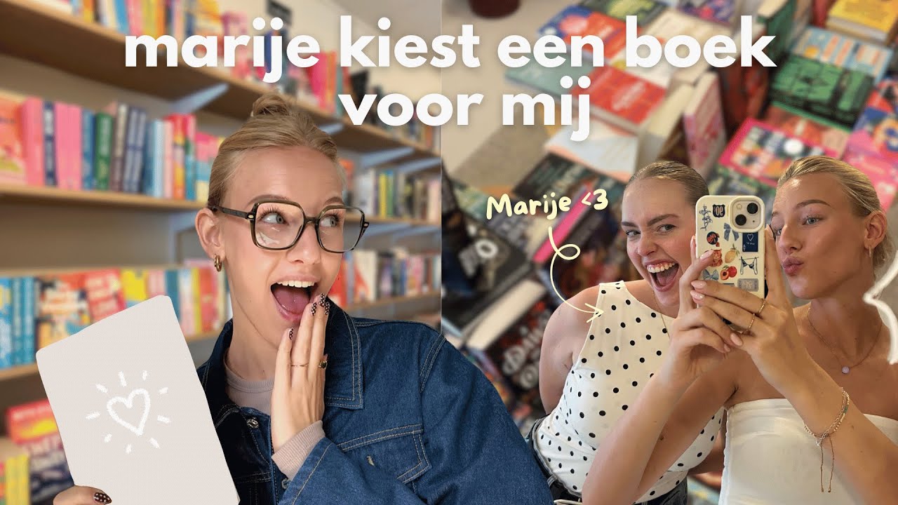 marije kiest een boek voor mij 🥹📖 | bij Emma’s Bookshop