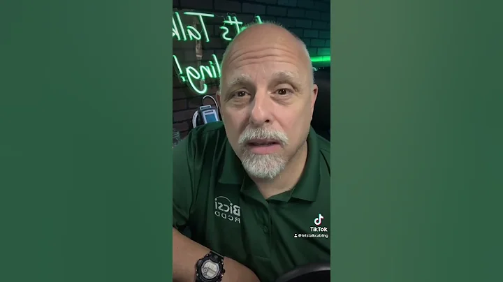 Should electricians do low voltage work? #cbrcdd #rcdd #wiremonkey #BICSI #cat5e #cat6 #cat6a #cat8