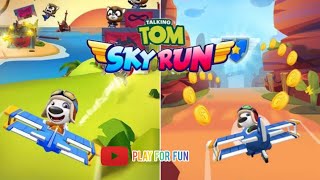 Talking Tom Sky Run Unlock Hank Play For Fun Gameplay Android ios screenshot 5