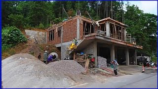 go back to the countryside to build a new house on the mountainside