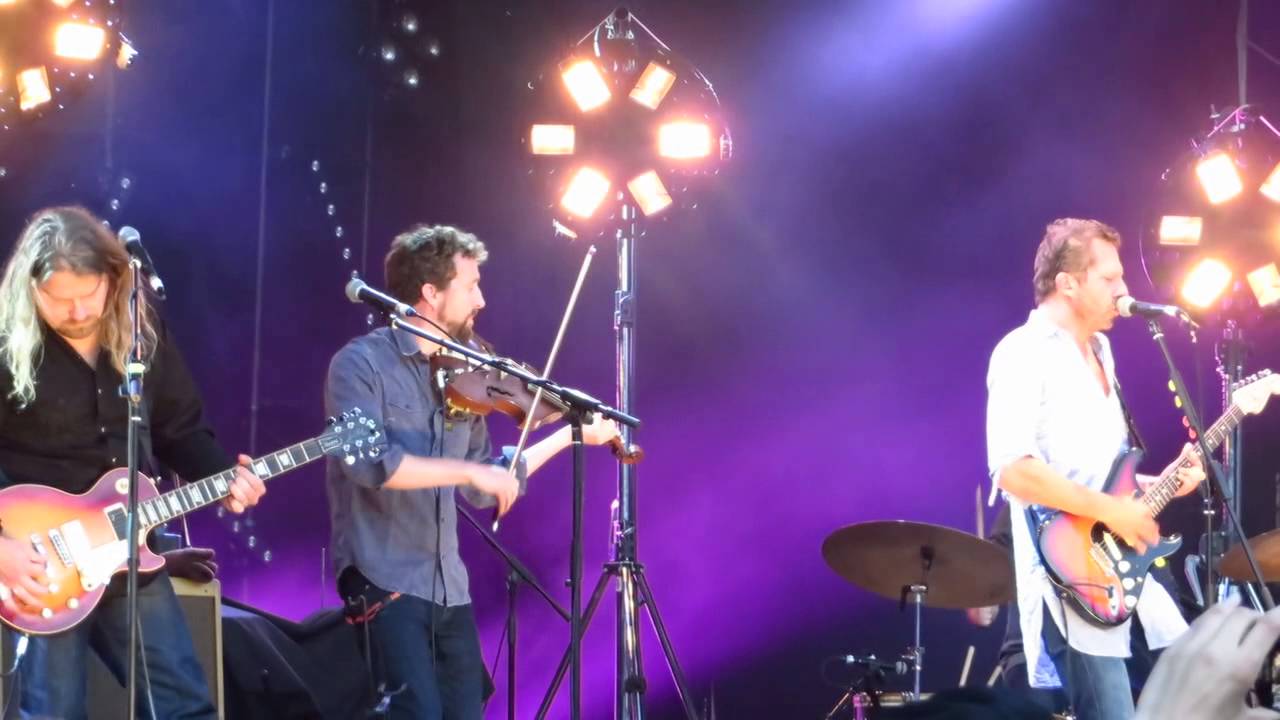 The Frames with Tom Barman (dEUS) - "Roses" - 25th Anniversary show 4th July 2015 @ Iveagh Gardens