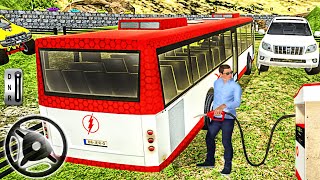 Bus Mountain Drive Simulator 3D - Uphill OffRoad Transport - Best Android GamePlay screenshot 4