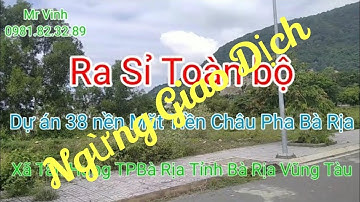 Bán Dự Án Bà Rịa  38 nền Xã Tân Hưng TP Bà Rịa Tỉnh Bà Rịa Vũng Tàu giá rẻ @NguyenTheVinhbds
