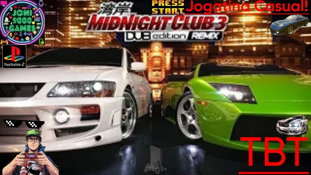 🤓🏁Midnight Club 3 - A Nostalgia Bateu -  Revisitando o Melhor Game De Corrida De Todos Os Tempos!🎮🚘
