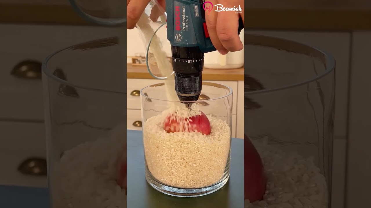 Apple Peeling in Seconds 