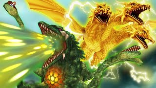 Godzilla Battle Line: Ranked Gameplay with GMK Ghidorah & Wakasa Bay Biollante screenshot 1