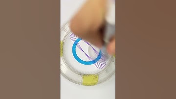 Calming ASMR Lines and Patterns for Deep Relaxation! #2024 #art #satisfying #spirograph #shorts #usa