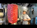 124 kg Meat for Shawarma | Very Tasty Doner in Uzbekistan | Turkish Cuisine