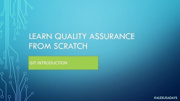 Manual QA: Testing for Beginners - Learn Git and GitHub - Part 15