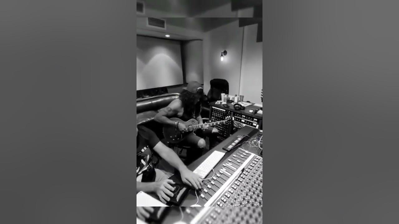 Slash recording "Where do i begin"