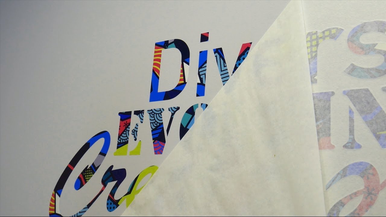 Application Tape For UV Printed Graphics - RTape 4760