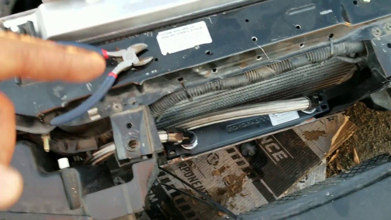 Koyo Oil Cooler On Sr20DET YouTube