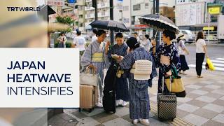 Japan records first cruelly hot day as cities swelter in 40°C