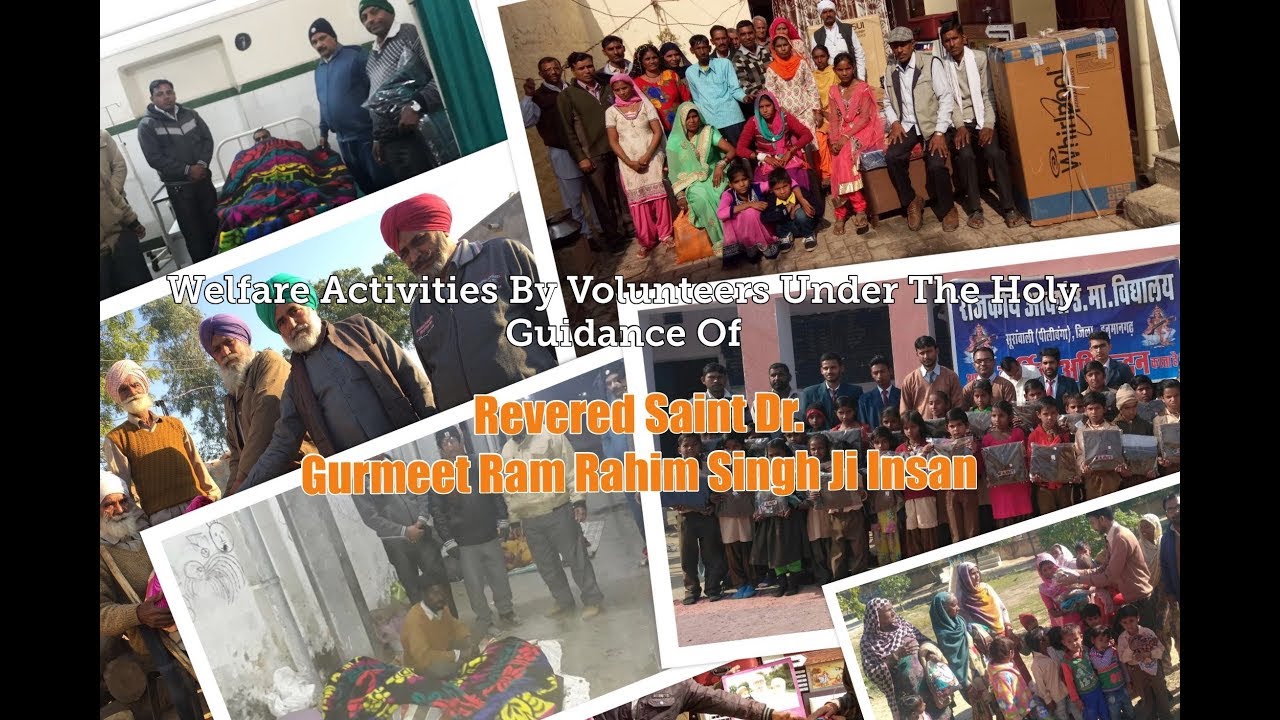 Part 5 | Welfare Activities Under The Guidance Of Saint Dr. Gurmeet Ram Rahim Singh Ji Insan